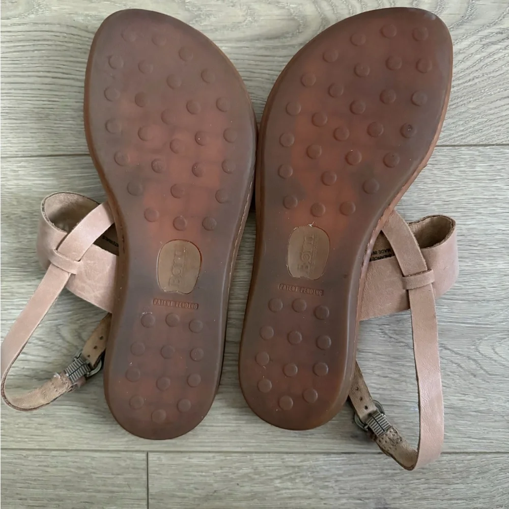 Born Tan Leather Sandals - Picture 2 of 3